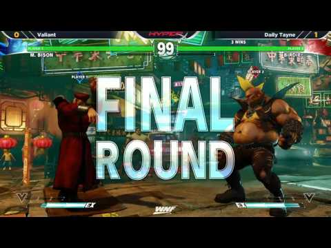 WNF 2.2 SFV - Valiant (M. Bison) vs Daily Tayne (Birdie)