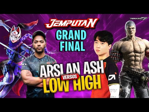 Arslan ash vs Lowhigh Jemputan Tekken 7 2023 final match