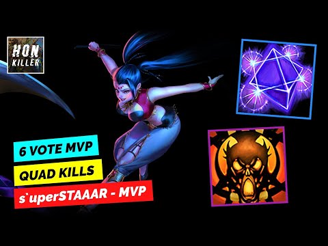 HoN Silhouette GEOMETER'S BANE with SYMBOL OF RAGE - MVP