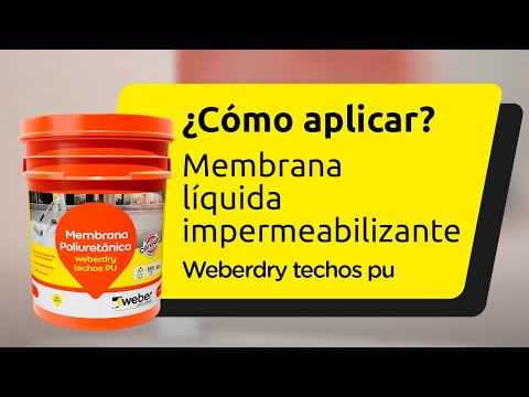 Membrana liquida impermeble |  Paso a paso Weber