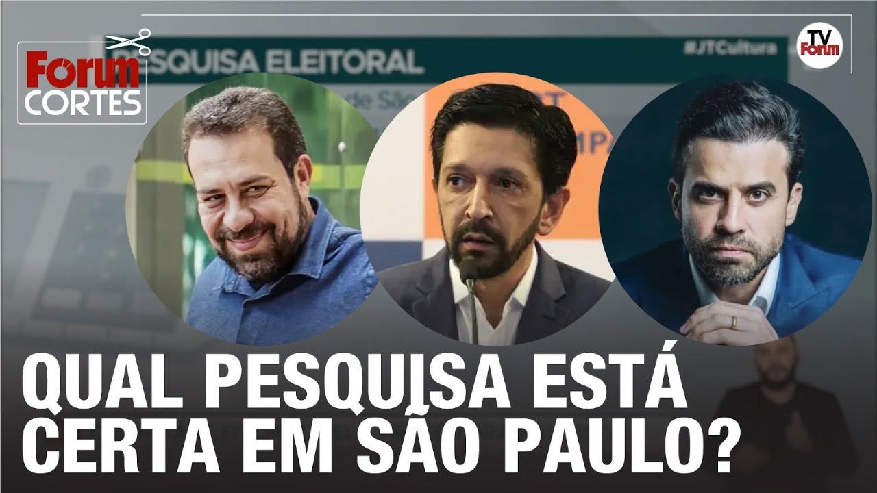 Boulos, Nunes ou Marçal em 1º? Quaest, Datafolha, Atlas e Paraná: quem tem razão?