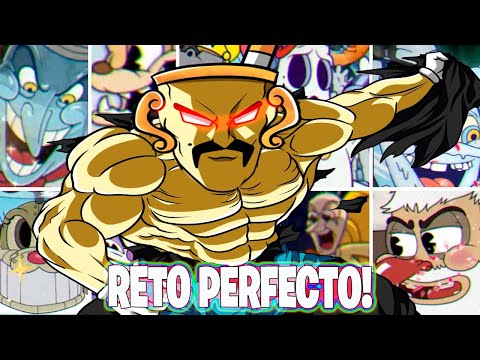 El reto MÁXIMO *TODO PERFECTO* 💯 *x el 300%* Cuphead DLC Rango S