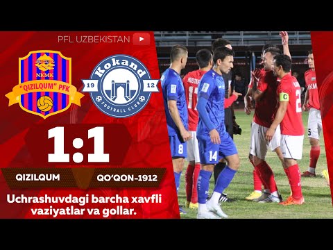QIZILQUM 1:1 QO‘QON-1912 Coca-Cola Superliga. 24-tur