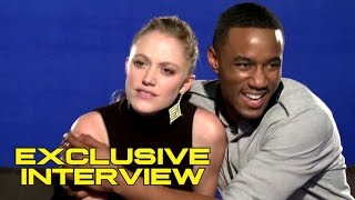 Maika Monroe and Jessie Usher Exclusive Interview for INDEPENDENCE DAY: RESURGENCE video