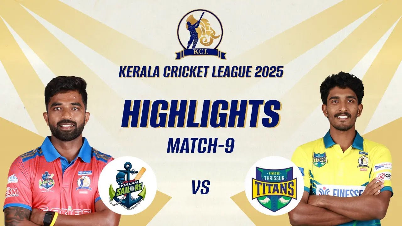 Aries Kollam Sailors VS Thrissur Titans