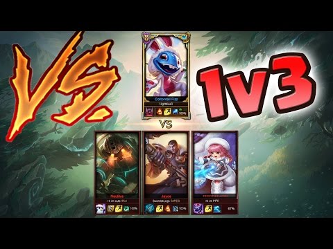 1v3 ONE CHALLENGER vs THREE SILVER PLAYERS | THE HARDEST GAME EVER | FINAL ATTEMPT - Nightblue3