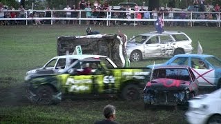 preview picture of video 'Nabiac Demolition Derby - Open 2014'
