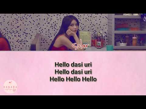 Solar of Mamamoo - HELLO (Karaoke/Instrumental)