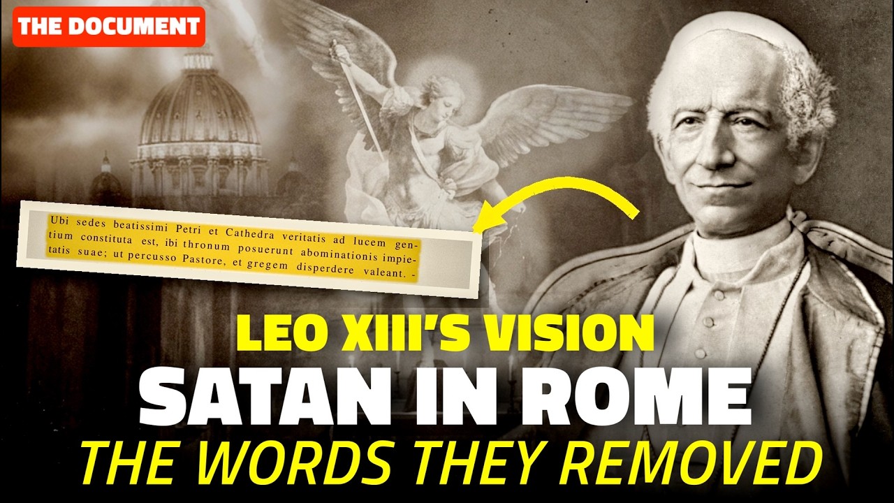 Leo XIII’s Vision and the Line Removed from the Saint Michael Prayer