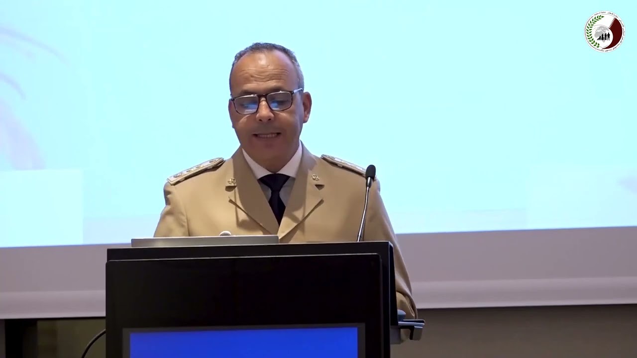 كلمة العقيد/محمد العزوزي، عضو اللجنة المغربية للقانون الدولي الإنساني في برنامج "محاضر عسكري"