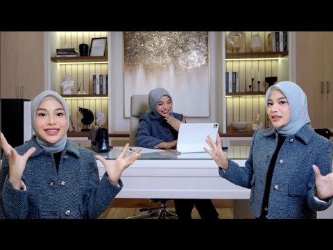 ROOM TOUR KANTOR BARU AUREL, MEWAH BANGET!!