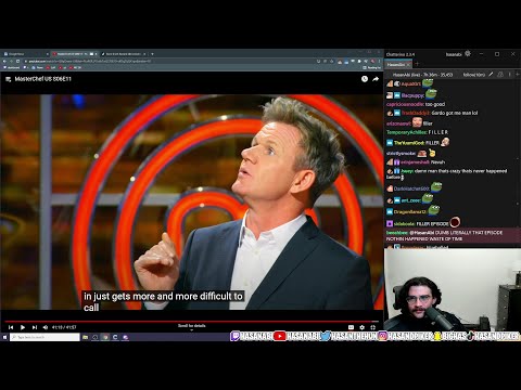 2/2 HasanAbi January 25, 2022 – MasterChef US S06E10-11 REACT