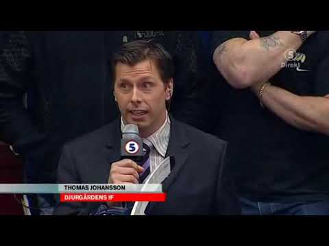 Elitserien 2008 final 4 Linköping HC vs HV71 SM Guld