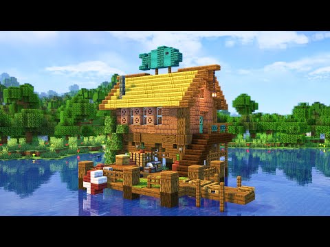 Minecraft | How to build a Fishing Hut