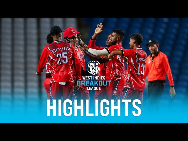 Trinidad & Tobago Legions reign over the Windwards Infernos | Highlights | WI Breakout League