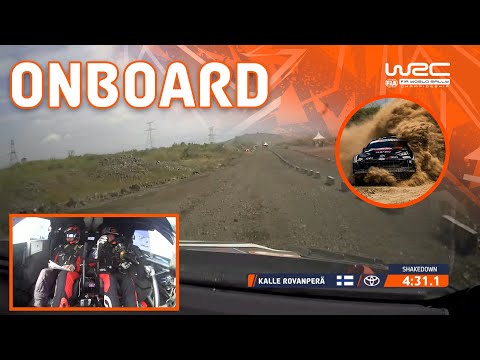 FULL SHAKEDOWN ONBOARD - Rovanperä/Halttunen | WRC Safari Rally Kenya 2025
