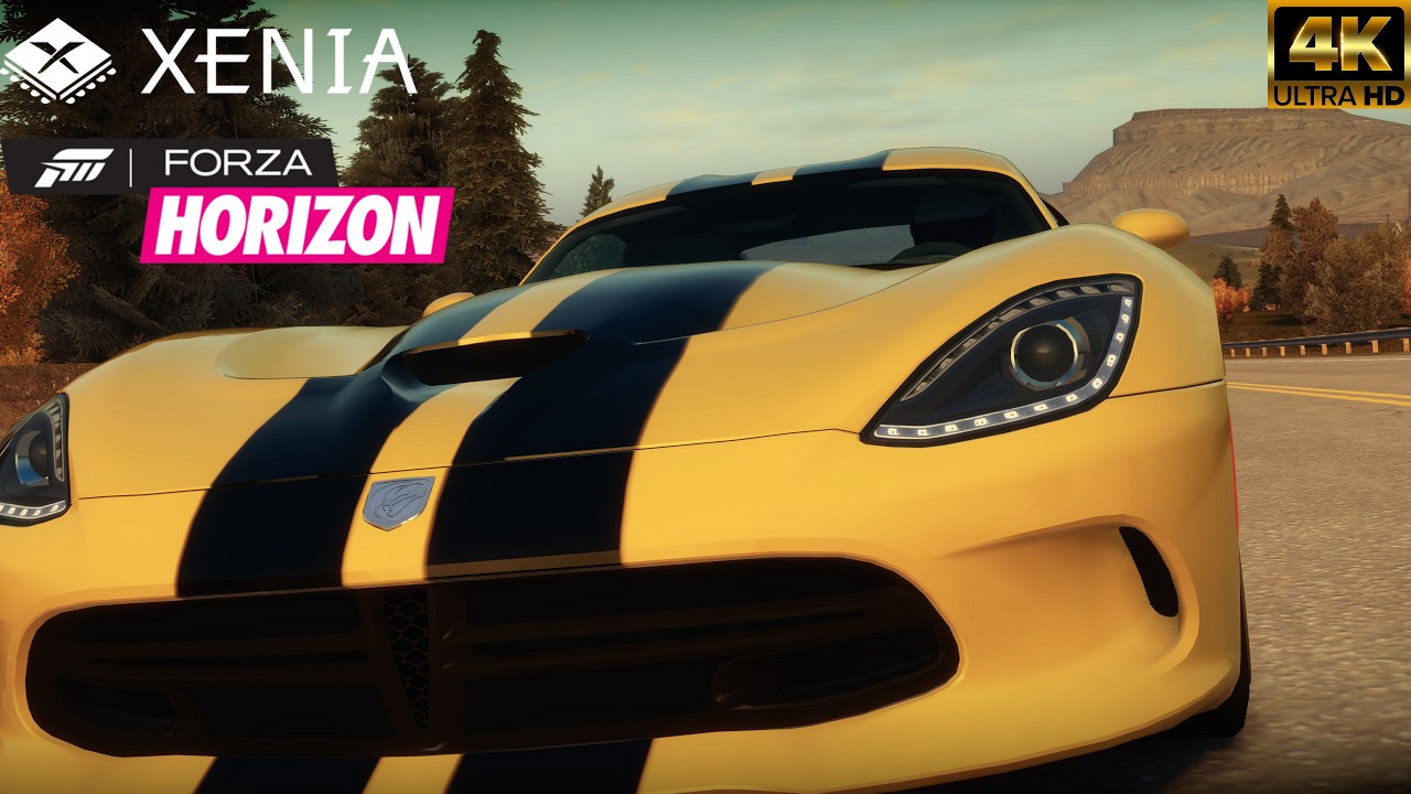 Forza Horizon 4K UHD Gameplay | Xenia Edge 82fd9d2 Xbox 360 Emulator PC