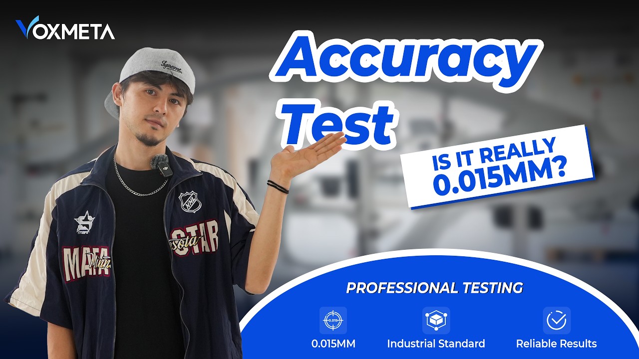 H1 PRO accuracy test using a calibrated ball bar for 3D scanning verification