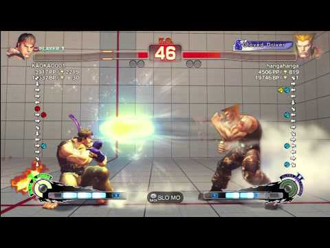 KAOKAO001 (Ryu) vs hangahanga (Guile)