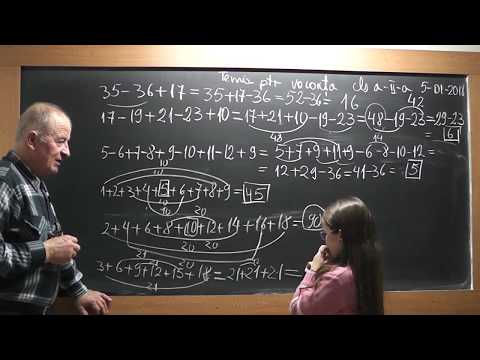 2/3 Lectia 1666 Clasa 2 - Adunari si scaderi Calcul de sume Probleme Metoda figurativa cu Eliza