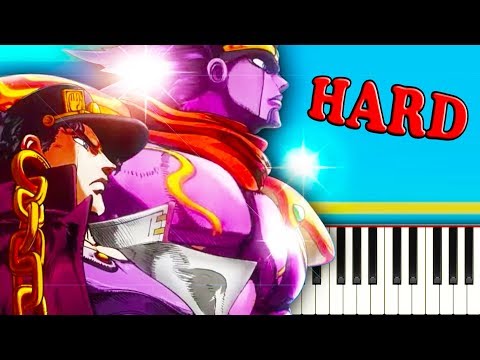 STAND PROUD (JoJo OP 3) - Piano Tutorial