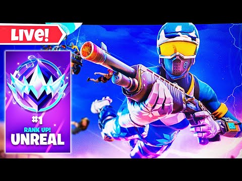 🔴LIVE - #1 UNREAL RANKED SOLO RELOAD PLAYER