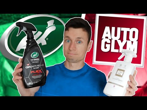 Turtle Wax Graphene flex wax Vs Autoglym Rapid Ceramic spray Detailer // WHICH IS BEST?