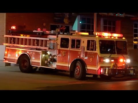 Trenton Fire Department Engine 10, Ladder 4 & Trenton Police Responding