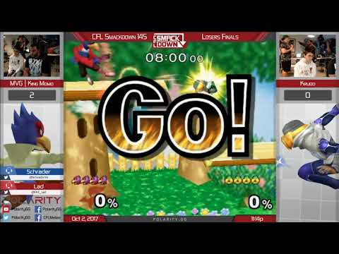 CFL Smackdown 145 Melee - MVG | King Momo (Falco) vs Krudo (Sheik) - Losers Finals