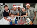 Liverpool FC squad make 2018 Christmas visit to Alder Hey Children's Hospital