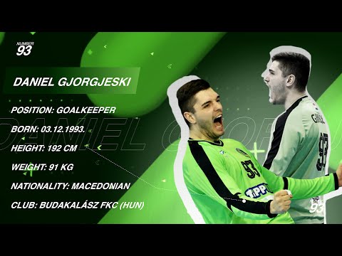Daniel Gjorgjeski - Goalkeeper - Budakalász FKC - Highlights - Handball - CV - Season 2021/22