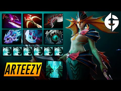 EG.Arteezy Naga Siren - Dota 2 Pro Gameplay [Watch & Learn]