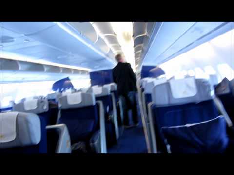 Lufthansa LH 720 A 380 in Business Class, Bergen - Frankfurt - Beijing