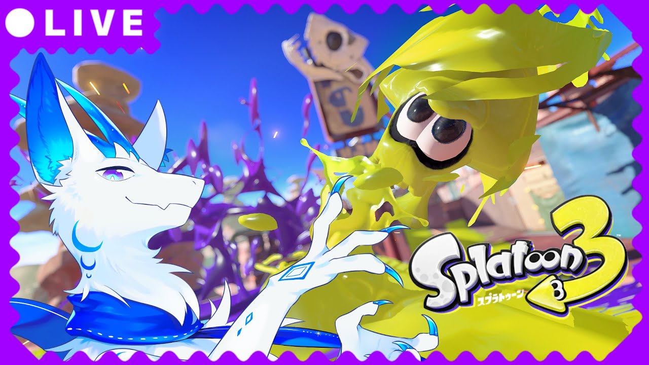 【スプラトゥーン3】僕は疲れてないので深夜に配信を続けるスタイル