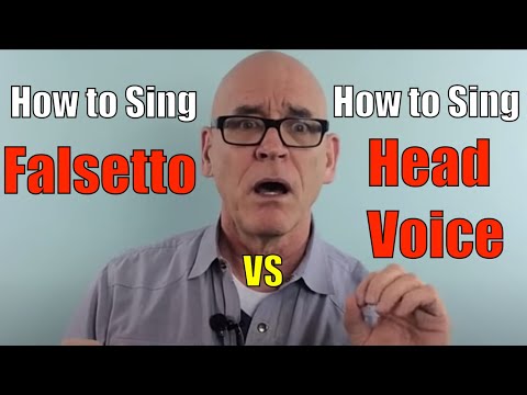 How to Sing Falsetto vs How to Sing Head Voice