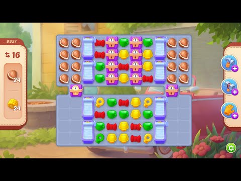 Homescapes Level 9837 No Boosters Gameplay