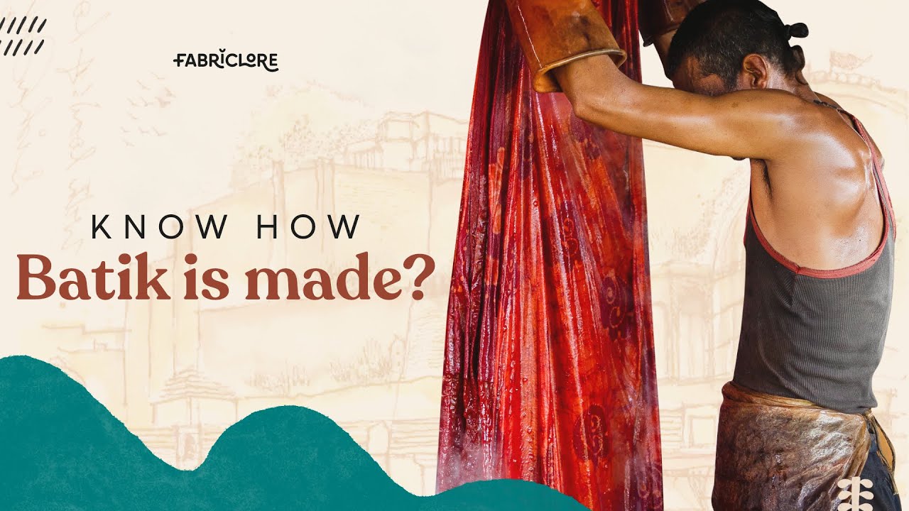 Know how is Batik made | Batik - A Magnificent Art Of Wax Printing | Fabriclore