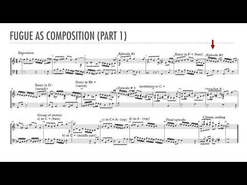 Counterpoint #20a - composing a whole fugue