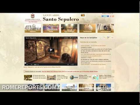 Visitar el Santo Sepulcro de Jerusalén ya es posible sin salir de casa