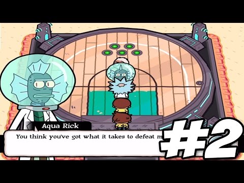 Aqua Rick Is Kind Of A Prick! | Pocket Mortys #2