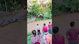 Download lagu Jembatan g4ntung ambruk di Sukabumi #jawabarat mp3