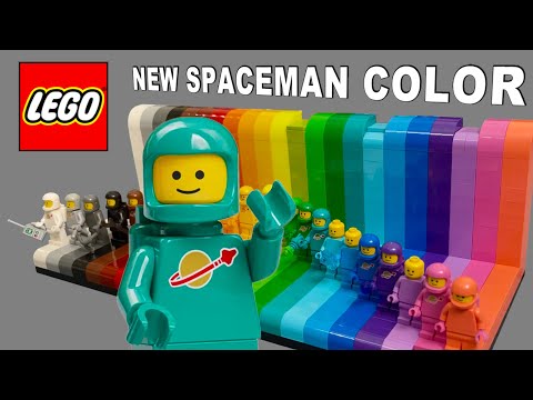 LEGO Classic Spaceman – Ultimate 22 Colors MOC!