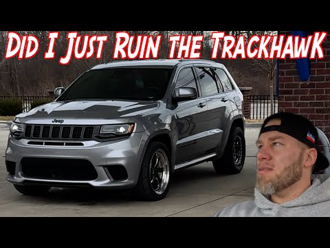 Slamming My 1,500HP Trackhawk - Eibach PRO KIT Special Edition Lowering Springs