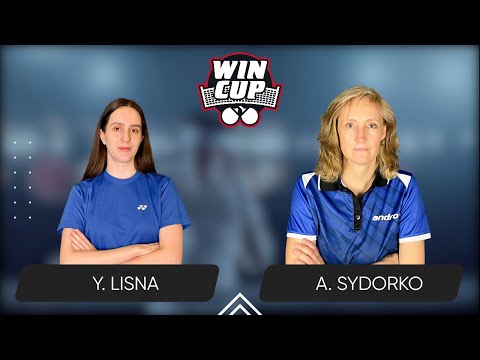 13:30 Yaroslava Lisna - Anzhela Sydorko 11.06.2025 WINCUP Women Professional. Table 1