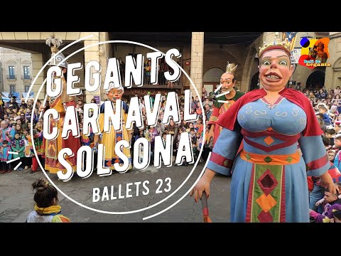 🎭 Carnaval Solsona 2023 -   Ballets del Carnaval dels Gegants de Solsona