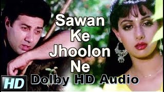 Sawan Ke Jhoolon Ne Mujhko Bulaya HD 1080p | Nigahen Songs | Mohammad Aziz Songs| Dolby HD Audio