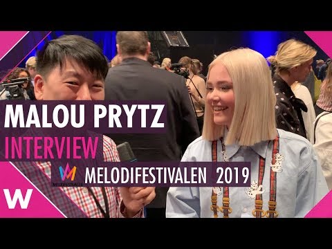 Malou Prytz "I Do Me" Interview @ Melodifestivalen 2019 | wiwibloggs