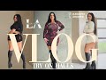 Try On Haul Vlog With Lissa Aires