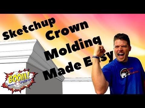 Follow Me Tool - Sketchup for Woodworkers Tutorial 6