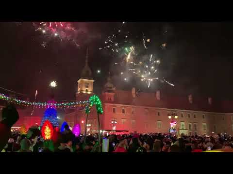 Warsaw’s Old Town EXPLODED on New Year’s Eve|Unreal 2025 Celebration #NewYearInWarsaw #newyearseve